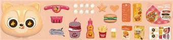 Playing house Belle Cat Burger Shoulder Bag (25PCS)   ITEM NO.： W070642