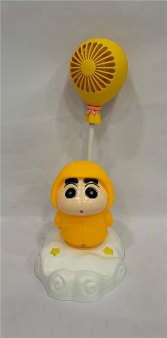 Capibala Laba Pen Small New Soft Rubber Small Fan with Night Light   ITEM NO.： W075628