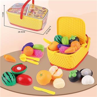 Playing house, hand-held basket, and cutting music   ITEM NO.： W070636