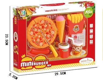 Family style pizza burger combo   ITEM NO.： W070314