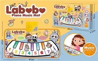 (GCC) Labubu Music Piano Blanket   ITEM NO.： W078706