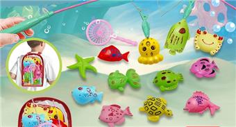 PVC backpack fishing accessories   ITEM NO.： W073908