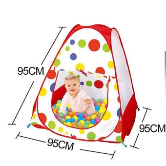 Hand box 95CM children's tent+100 6CM ocean balls (GCC)   ITEM NO.： W084177