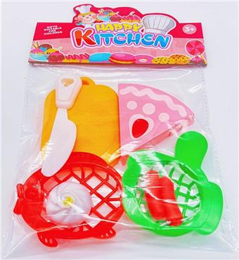 New children's toy play house tableware, water dispenser, dining table, oven set   ITEM NO.： W076358