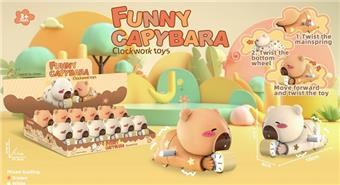 Chain toys don't want to get up crawling series Capibala   ITEM NO.： W078132