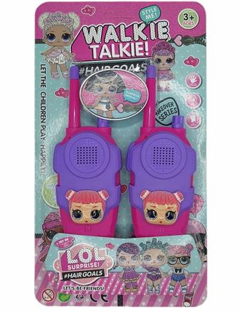 Surprise doll with 3D head walkie talkie   ITEM NO.： W069647