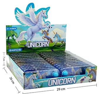 Unicorn Diamond Transparent Water Machine (24PCS)   ITEM NO.： W075820
