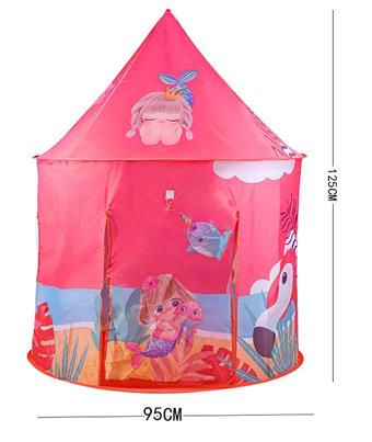 Red Princess Mongolian yurt - Children's Tent Ocean Ball Pool   ITEM NO.： W083531