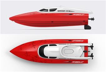 Remote-controlled small boat   ITEM NO.： W075114