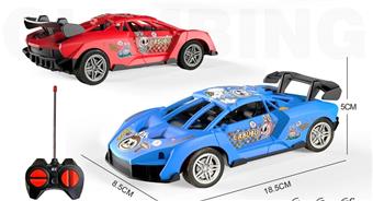 Four way remote control car with lights (Labubu) does not include electricity   ITEM NO.： W078824