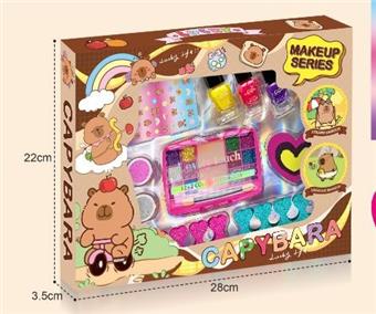 Kapibala nail polish set girls go home makeup toys DIY nail patch   ITEM NO.： W078377