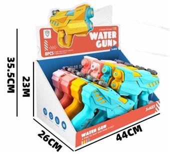 Double nozzle water gun (8PCS)   ITEM NO.： W069316