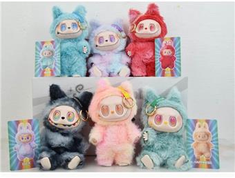 6-inch light music with glass eyes, 3rd generation canvas, 6pcs blind bag, blind box packaging box   ITEM NO.： W077021