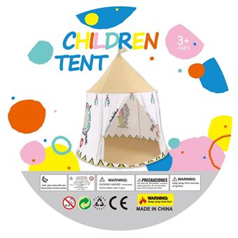 Peach cloth children's tent, Mongolian yurt, children's game house, playing house, cross-border toys   ITEM NO.： W083390