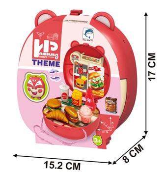 Burger Bear Backpack   ITEM NO.： W070091