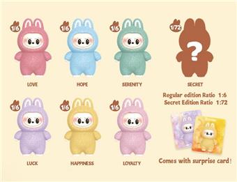 Blind box for plush toys with card plush design (price per 12PCS)   ITEM NO.： W085954