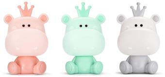 Small Hippopotamus Switch LED Desk Lamp   ITEM NO.： W088150