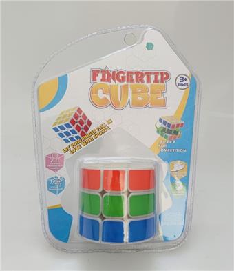 Fluorescent sticker cylindrical Rubik's Cube   ITEM NO.： W090448