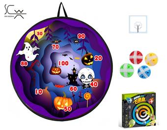 Folding 74cm Large Target Plate for Throwing Sticky Balls - Halloween   ITEM NO.： W087321