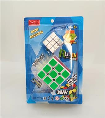 Fluorescent sticker third stage+3.5CM third stage hot stamping laser cube   ITEM NO.： W089689