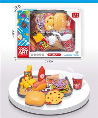 Hamburger Set   ITEM NO.： W093116