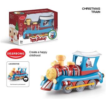 (GCC) Inertial Christmas locomotive&nbsp;&nbsp;&nbsp;ITEM NO.： W096422