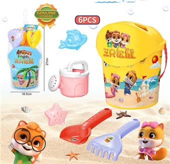 Beach toy, yellow/blue, mixed with 2 colors   ITEM NO.： W090637
