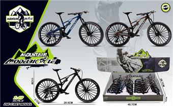 Display box of 12 1:8 alloy mountain bike models   ITEM NO.： W098963