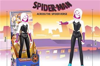 Spider Man, parallel universe girl Spider Gwen 30CM   ITEM NO.： W087925