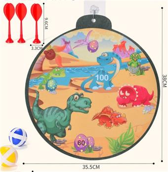 (GCC) 36cm Small Dart Sticky Ball Target   ITEM NO.： W086881
