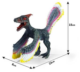 PVC Fire Thief Dragon, Non functional   ITEM NO.： W092608