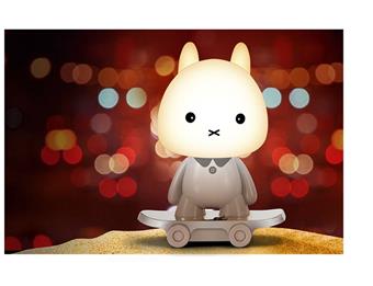 Miffy Rabbit LED Skateboard Eye Protection Desk Lamp   ITEM NO.： W088127