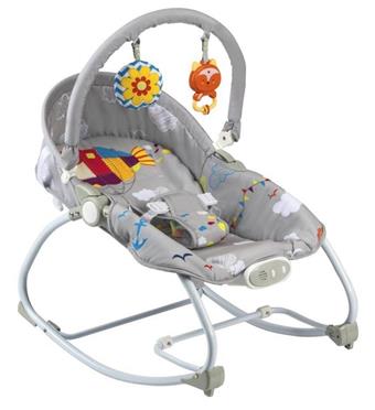 Baby Electric Vibration Music Rocking Chair, Weight Capacity 40lbs/18kg Age Standard 0+   ITEM NO.： W097160