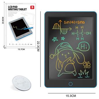 Blue black cover 8.5-inch LCD color picture board   ITEM NO.： W094893