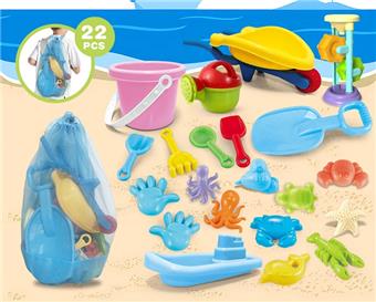 Beach toy mesh bag backpack   ITEM NO.： W085747