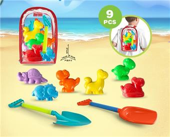 PVS backpack+dinosaur beach accessories   ITEM NO.： W085795