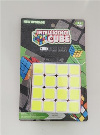Fluorescent sticker fourth-order Rubik's Cube (with instruction manual) GCC   ITEM NO.： W090363