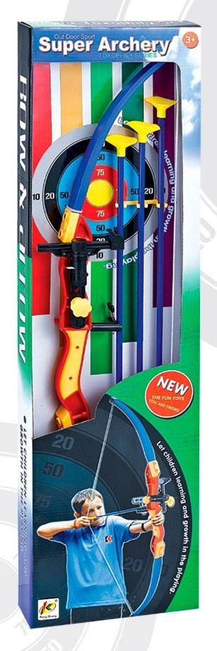 77.4cm bow with arrows (including 2 AG13 batteries)   ITEM NO.： W089354