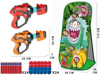 Monster 3D Target   ITEM NO.： W087431