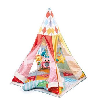 4 tower tents+pillows   ITEM NO.： W084588