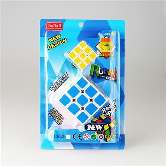Fluorescent Sticker Level 3+Little Magic Cube   ITEM NO.： W089649