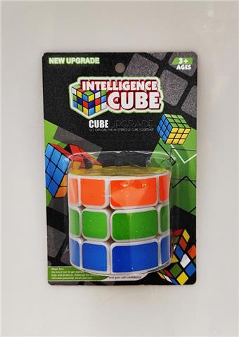 Fluorescent sticker cylindrical Rubik's Cube   ITEM NO.： W090451