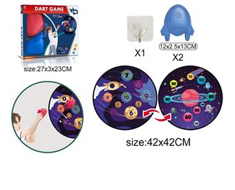 Double sided space target cloth   ITEM NO.： W086384