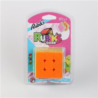 Versatile Rubik's Cube (with spring screws) solid color, 2 packaging mixed, with instruction manual (GCC)   ITEM NO.： W089773