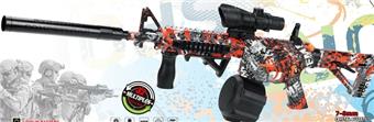 Hand to body water bullet gun   ITEM NO.： W088947