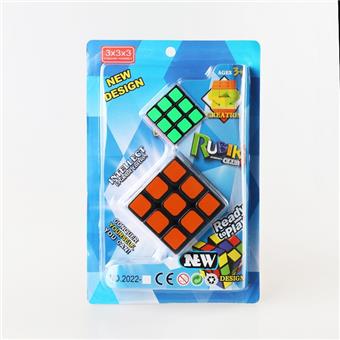 Heat transfer printing three-step+3.5CM three-step fluorescent sticker cube   ITEM NO.： W089657
