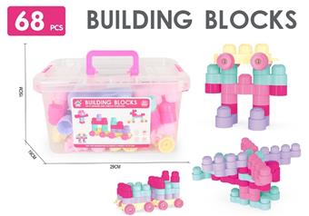 68PCS puzzle building blocks   ITEM NO.： W096607