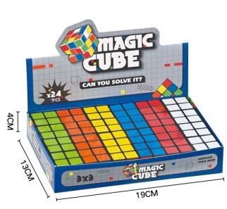 3.0cm second-order black cube, 24PCS/box   ITEM NO.： W093342