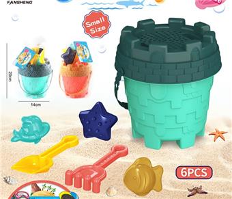 Beach toys, coral red/jade green, mixed in 2 colors   ITEM NO.： W090618