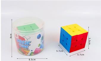 5.7CM Solid Color Fully Enclosed Third Order Intelligence Cube   ITEM NO.： W091875